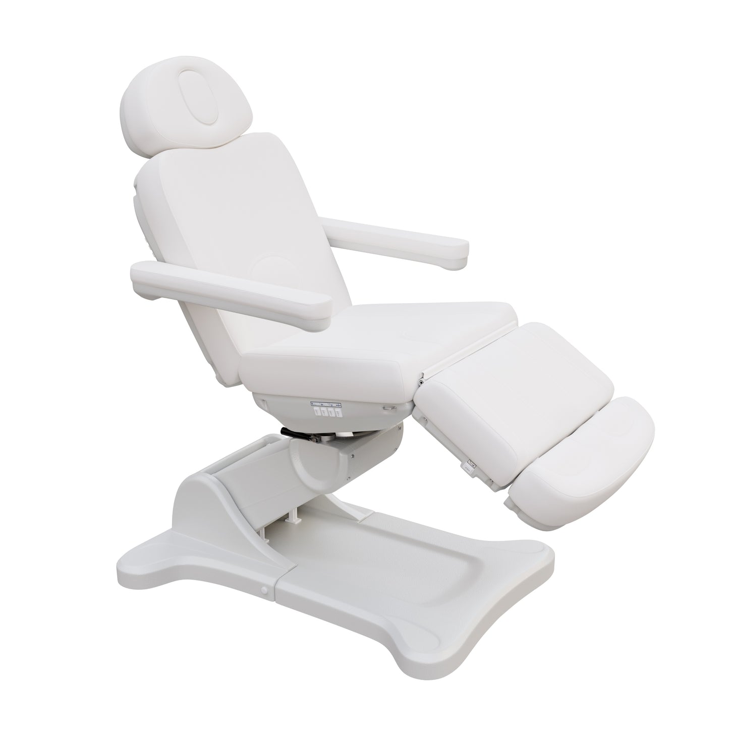 Spa Numa SWIVEL Fully Electric Treatment Chair with 240° rotation, vegan leather, adjustable height, backrest, leg-rest, and tilt – ideal for med spas, esthetic treatments, and outpatient procedures.
