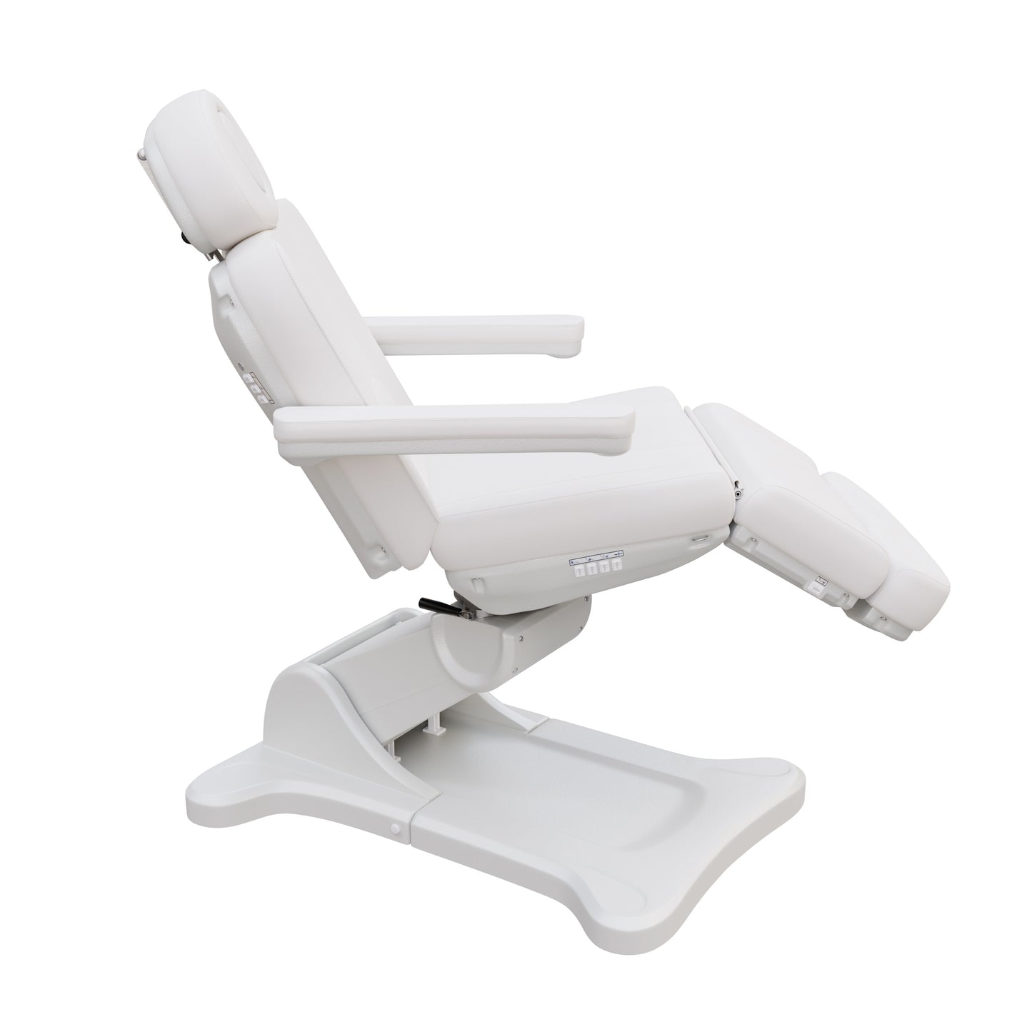 Spa Numa SWIVEL Fully Electric Treatment Chair with 240° rotation, vegan leather, adjustable height, backrest, leg-rest, and tilt – ideal for med spas, esthetic treatments, and outpatient procedures.