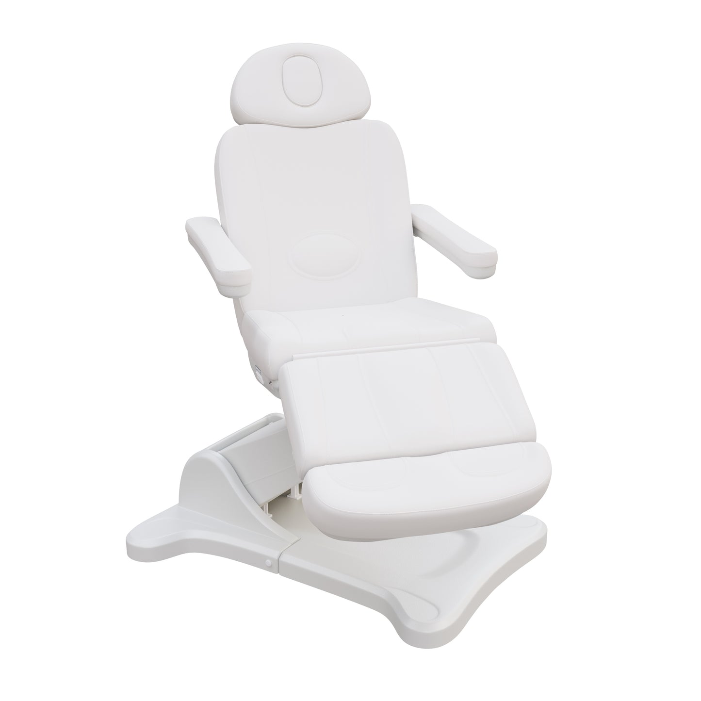 Spa Numa SWIVEL Fully Electric Treatment Chair with 240° rotation, vegan leather, adjustable height, backrest, leg-rest, and tilt – ideal for med spas, esthetic treatments, and outpatient procedures.