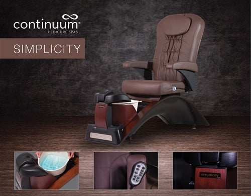 Continuum Simplicity LE (Luxury Edition) Pedicure Spa