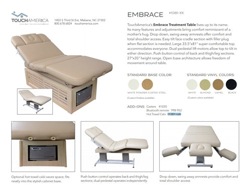 TouchAmerica Cabinet Options