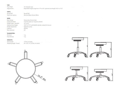 TouchAmerica Pro Stool