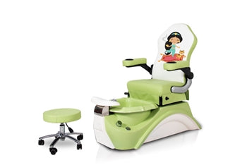 AYC Green Princess Jasmine Kid's Pedicure Spa - TSM-KSPA-02-GRN-KIT
