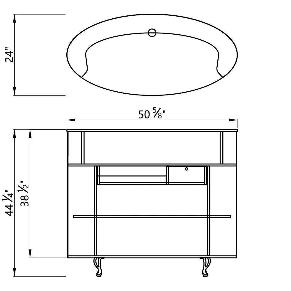 DIIR Ferro LED Lighting Reception Desk - DIIR-4103