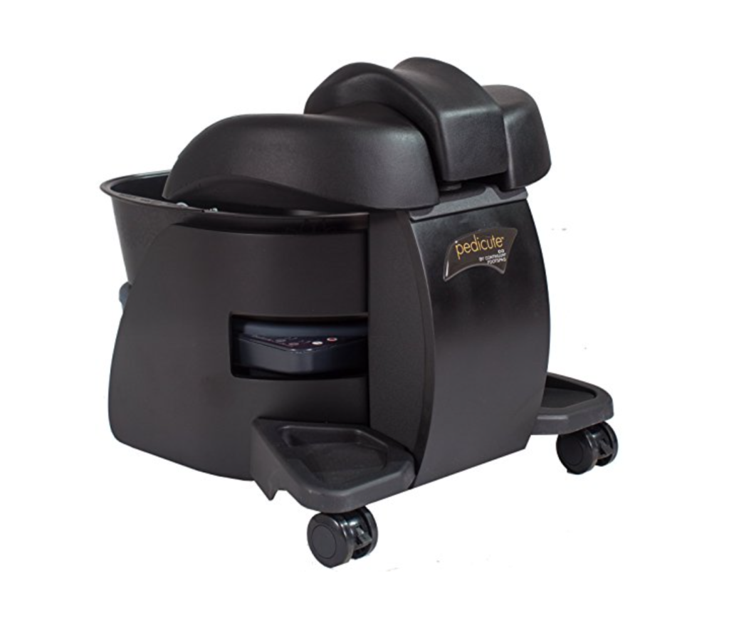 Continuum Pedicute Footspa - Portable Pedicure Spa with Heat and Vibration