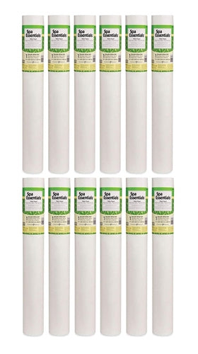 Graham Medical Spa Essentials Quality Table Paper, Smooth 27" Width 225' Length, White (Case of 12)