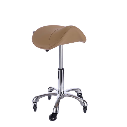 SPA NUMA Saddle Stool with Metal Base - USA-1022A-Sand