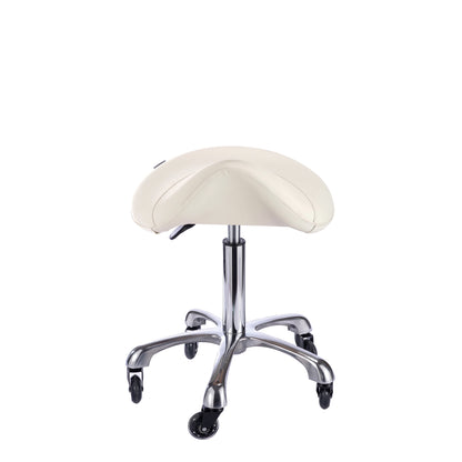 Spa Numa SADDLE Stool with Metal Base - 1022A