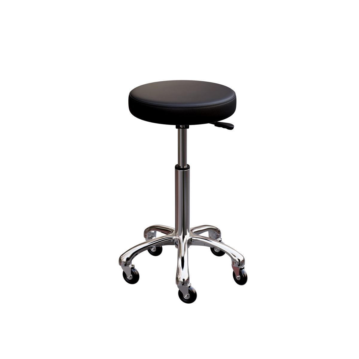 SPA NUMA Button Stool with Metal Base - USA-1023A
