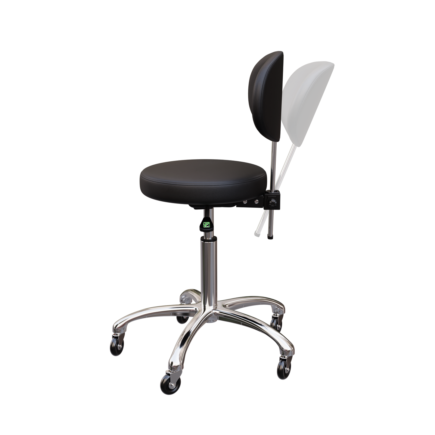 Spa Numa MIA Flat Stool with Flat Backrest - 1025C