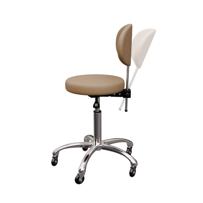 Spa Numa MIA Flat Stool with Flat Backrest - 1025C - Sand