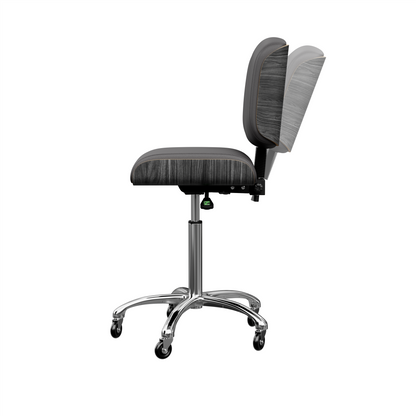 Spa Numa BENTLEY Luxury Beauty Esthetician Stool - 1071 - Gray
