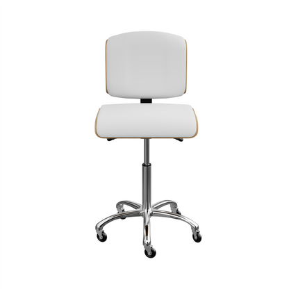 Spa Numa BENTLEY Luxury Beauty Esthetician Stool - 1071 - White