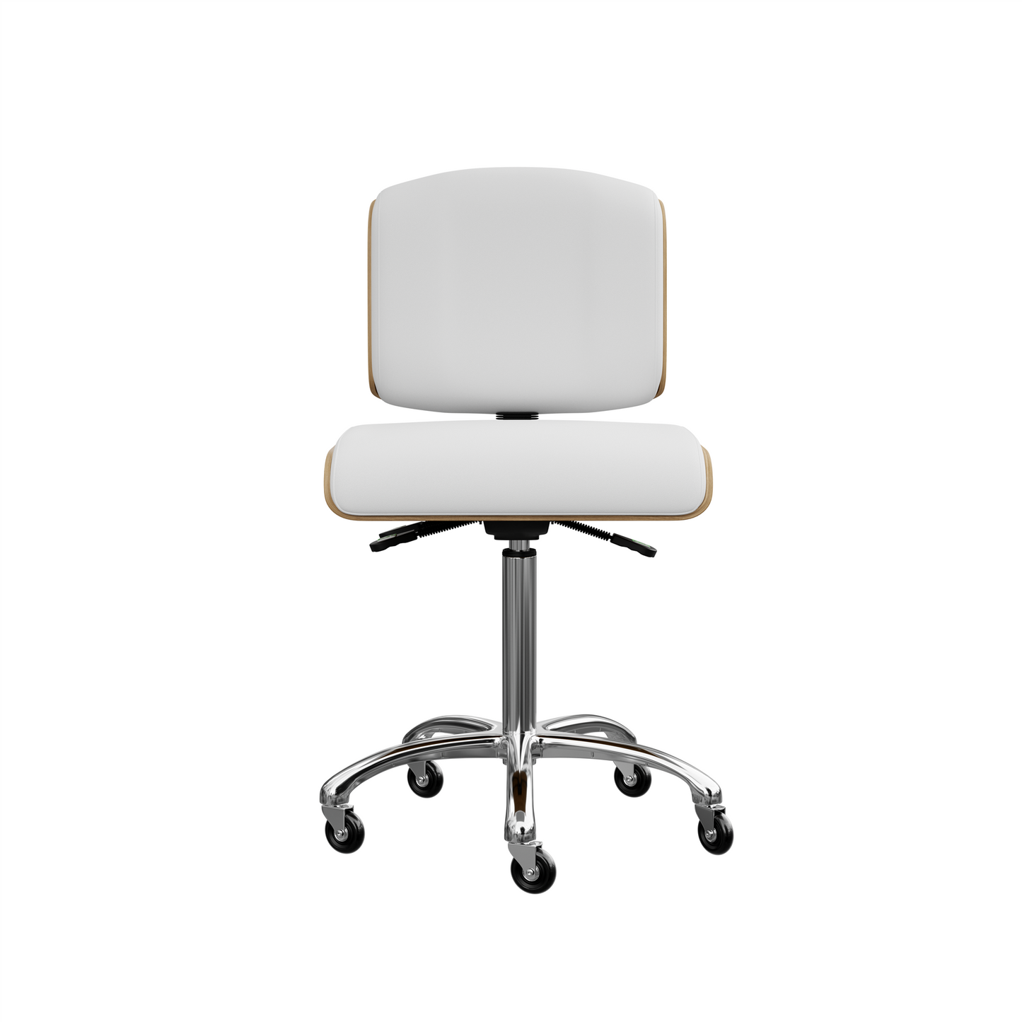 Spa Numa BENTLEY Luxury Beauty Esthetician Stool - 1071 - White