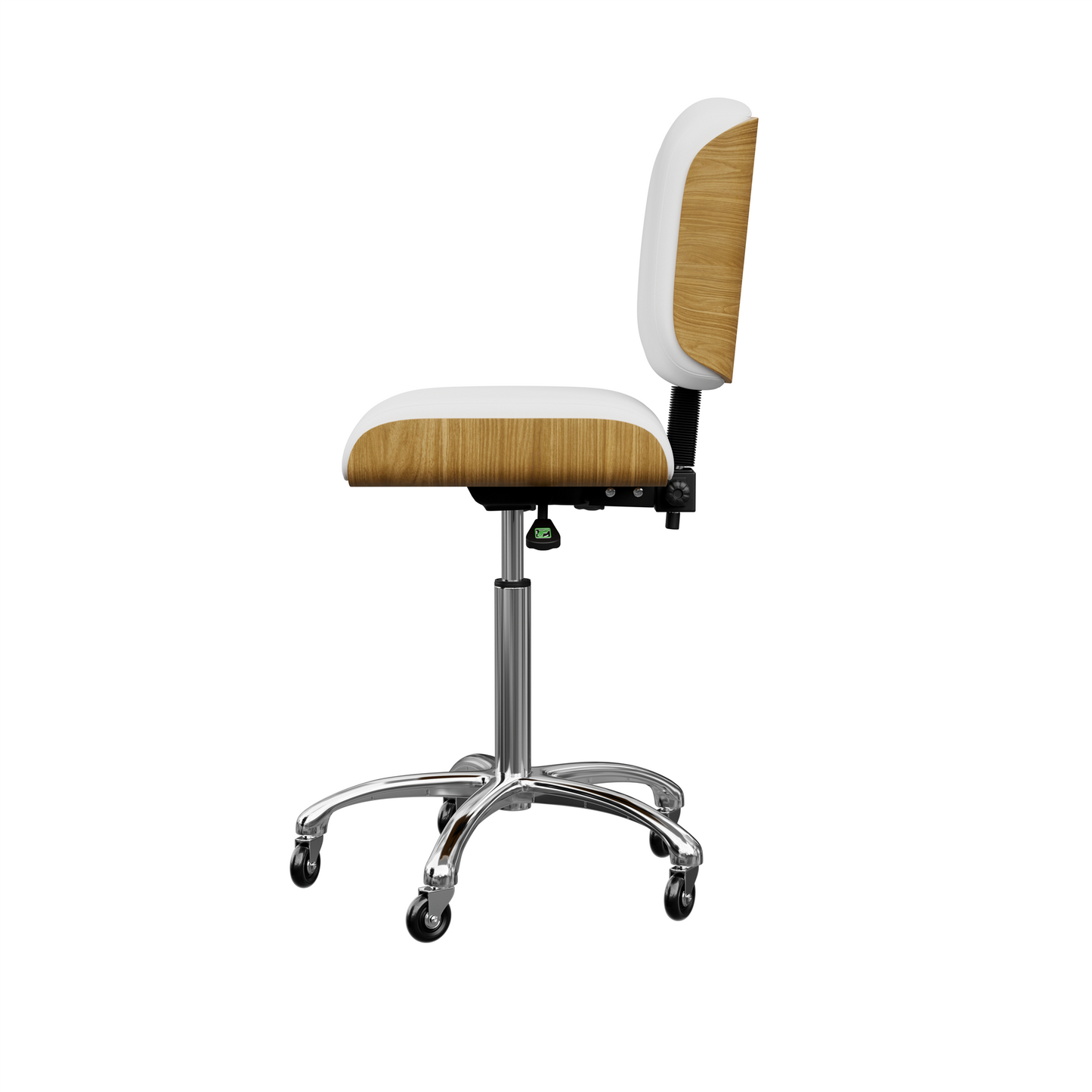 Spa Numa BENTLEY Luxury Beauty Esthetician Stool - 1071 - White