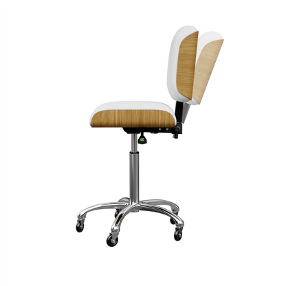 Spa Numa BENTLEY Luxury Beauty Esthetician Stool - 1071 - White