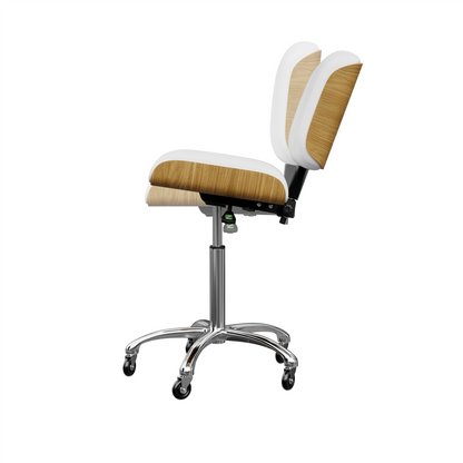 Spa Numa BENTLEY Luxury Beauty Esthetician Stool - 1071 - White
