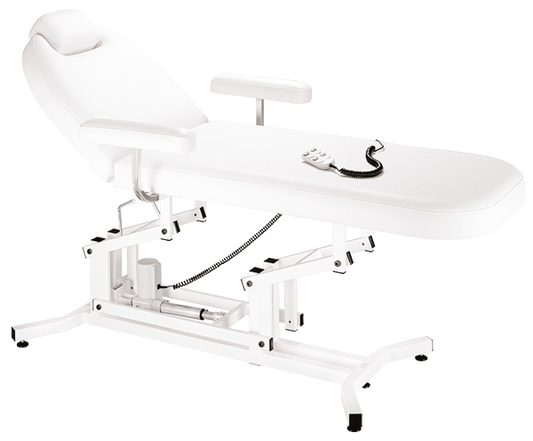 Professional facial bed with hydraulic base – Equipro 20210