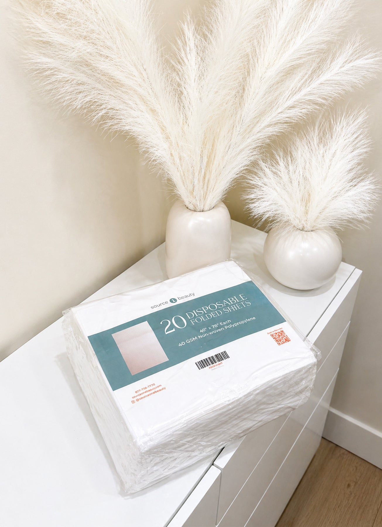 disposable flat sheet covers 20 pack non woven spa professional use
