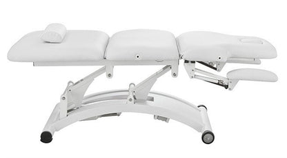 Spa Numa HARMON Three Motor Electric Spa Table in White - 2241C-W