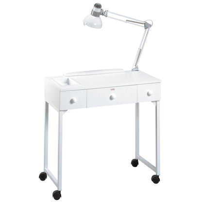 Equipro Manicure Table Deluxe 51401 with modern salon design