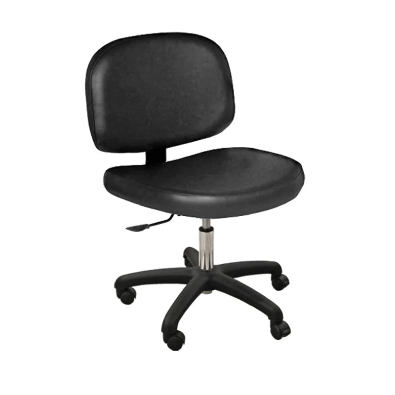 Contour stool with an ergonomic design, offering comfortable seating for professional salon use.