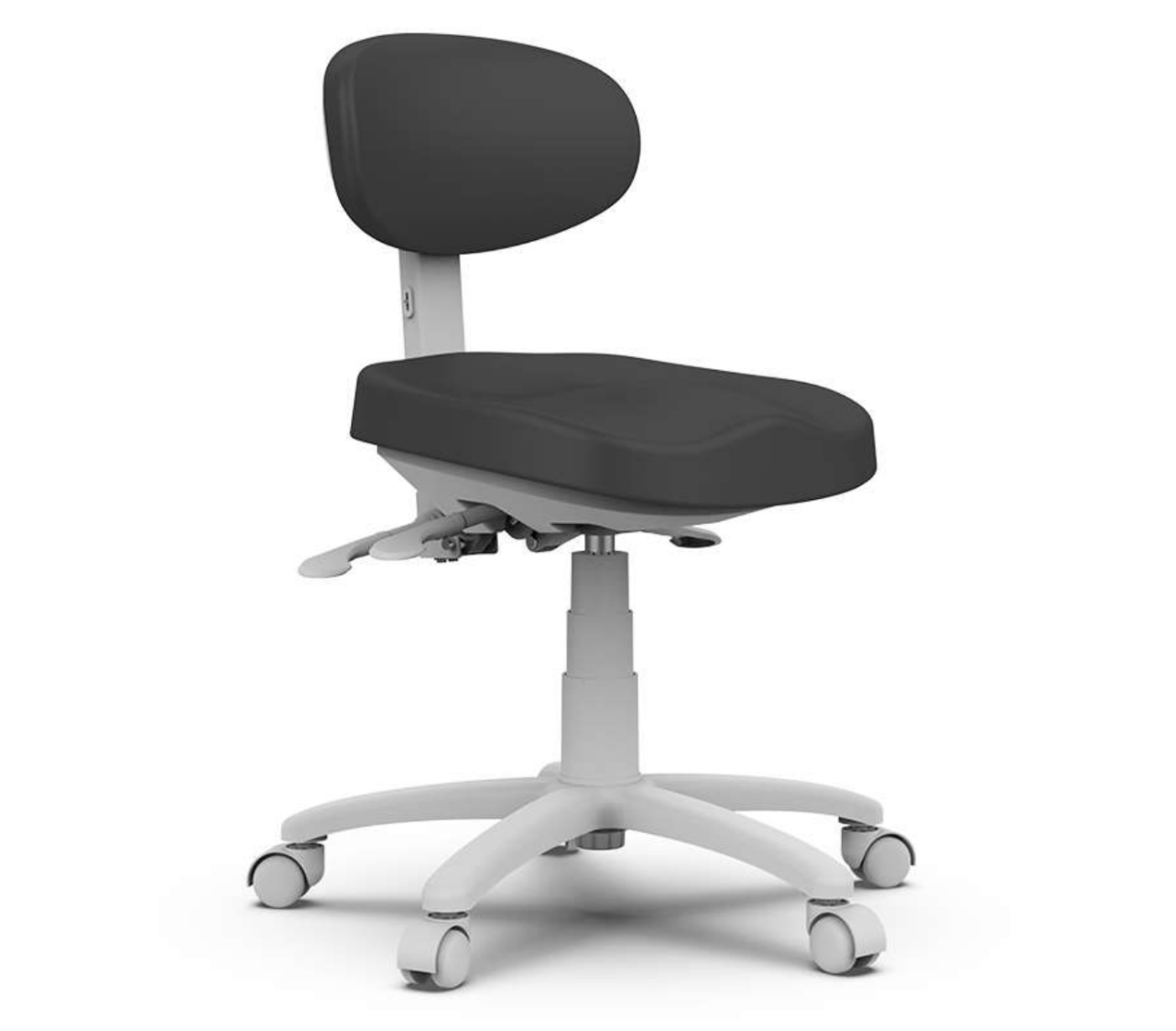 Spa Numa 8C01 Esthetician Stool - 8C01 - Gray