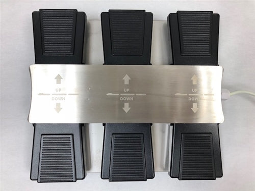 Facial Bed Foot Controller Pedals 3 Motor