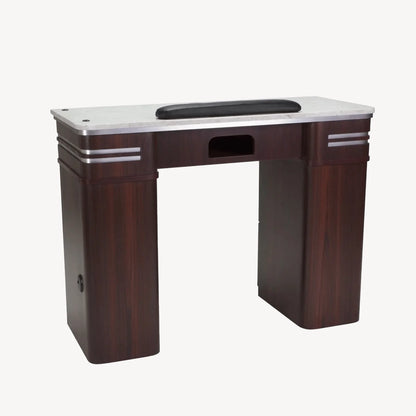 AYC Avon Manicure Table with modern design and storage drawers for professional nail salons