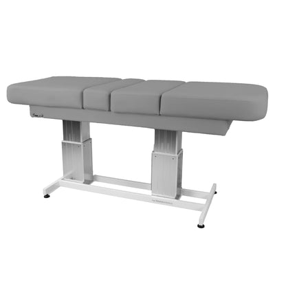 Ergonomic spa treatment table with adjustable dual pedestal base – TouchAmerica Atlas Classic