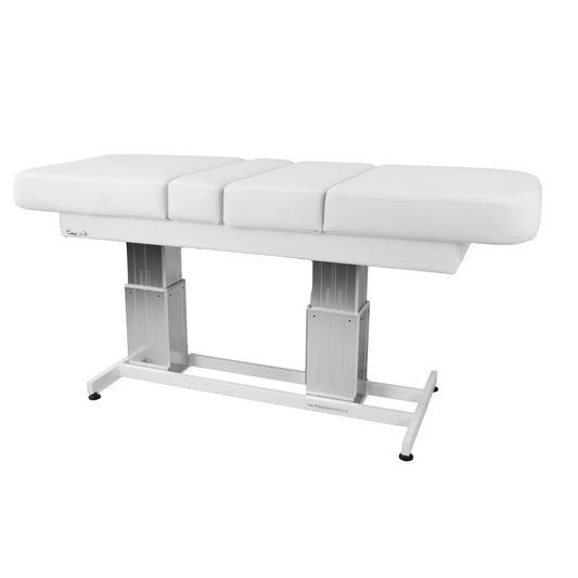 TouchAmerica Atlas Classic Dual-Pedestal Treatment Table for spa and wellness treatments