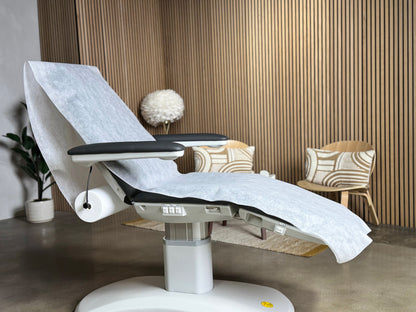 non perforated bed cover roll on spa chair massage table disposable sheet