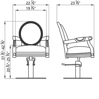 DIIR Vena Styling Chair - DIIR-1158