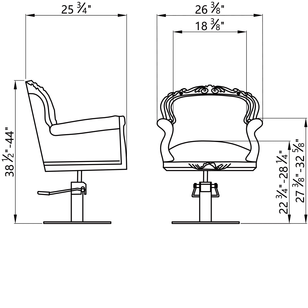 DIIR Luna Styling Chair - DIIR-1555