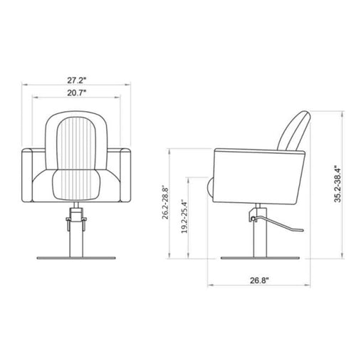 DIIR Smith Styling Chair - DIIR-1777