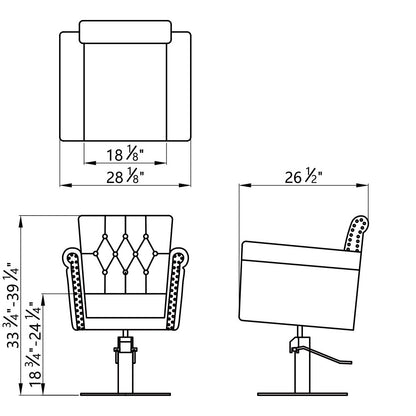 DIIR Leo Styling Chair - DIIR-1852