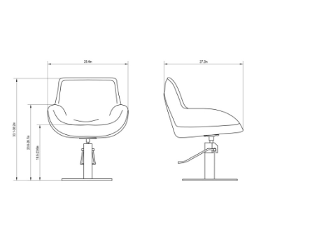 DIIR Cavalli Styling Chair - DIIR-1911