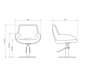 DIIR Cavalli Styling Chair - DIIR-1911