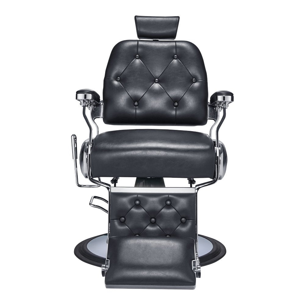 DIIR Exce barber chair featuring a modern professional barbershop design.
