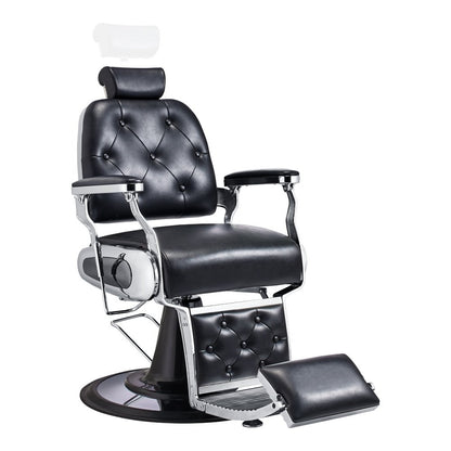 DIIR Exce barber chair with a sleek, contemporary look and salon-ready finish.