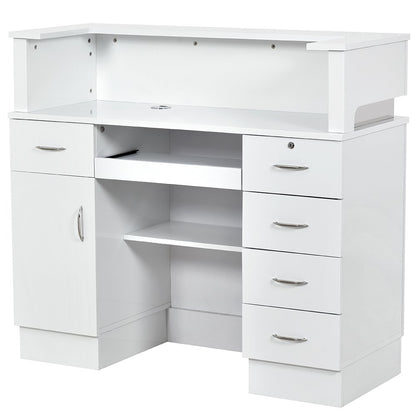 DIIR Luna LED Lighting Reception Desk - DIIR-4104