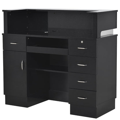 DIIR Luna LED Lighting Reception Desk - DIIR-4104