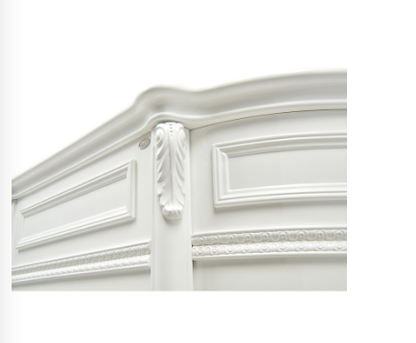 Vintage Revival reception desk featuring decorative detailing and subtle LED lighting for a warm, inviting front desk.