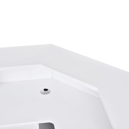 DIIR Valencia LED Reception Desk - Combination - DIIR-4516
