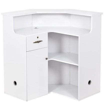 DIIR Valencia LED Reception Desk - Combination - DIIR-4516