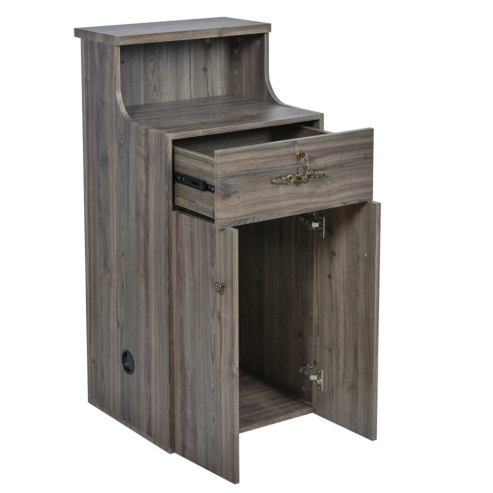 DIIR Valencia LED Reception Storage Desk - Combination - DIIR-4516