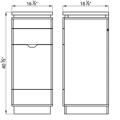 DIIR Roma Trolley Cart - DIIR-5312