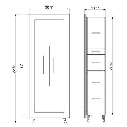 DIIR LED Lighting Styling Station - Single - DIIR-6113