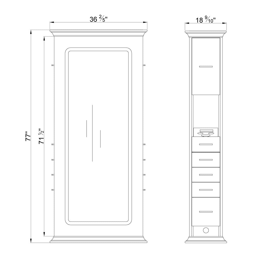 DIIR LED Lighting Styling Station - DIIR-6202