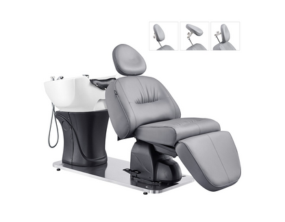 DIIR Maxi Full Recline Shampoo Unit with Rotating Seat - DIIR-7113